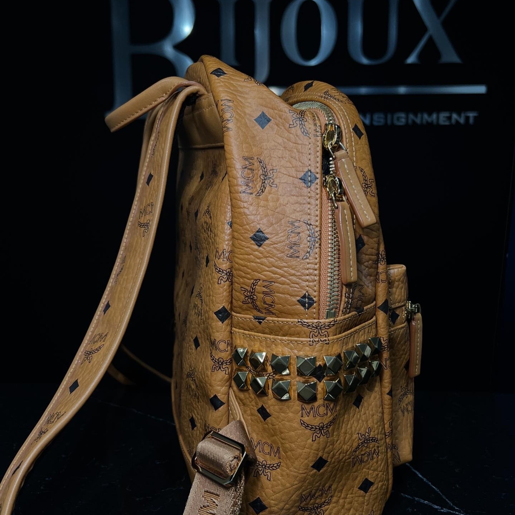MCM  MCM Small Studded Backpack