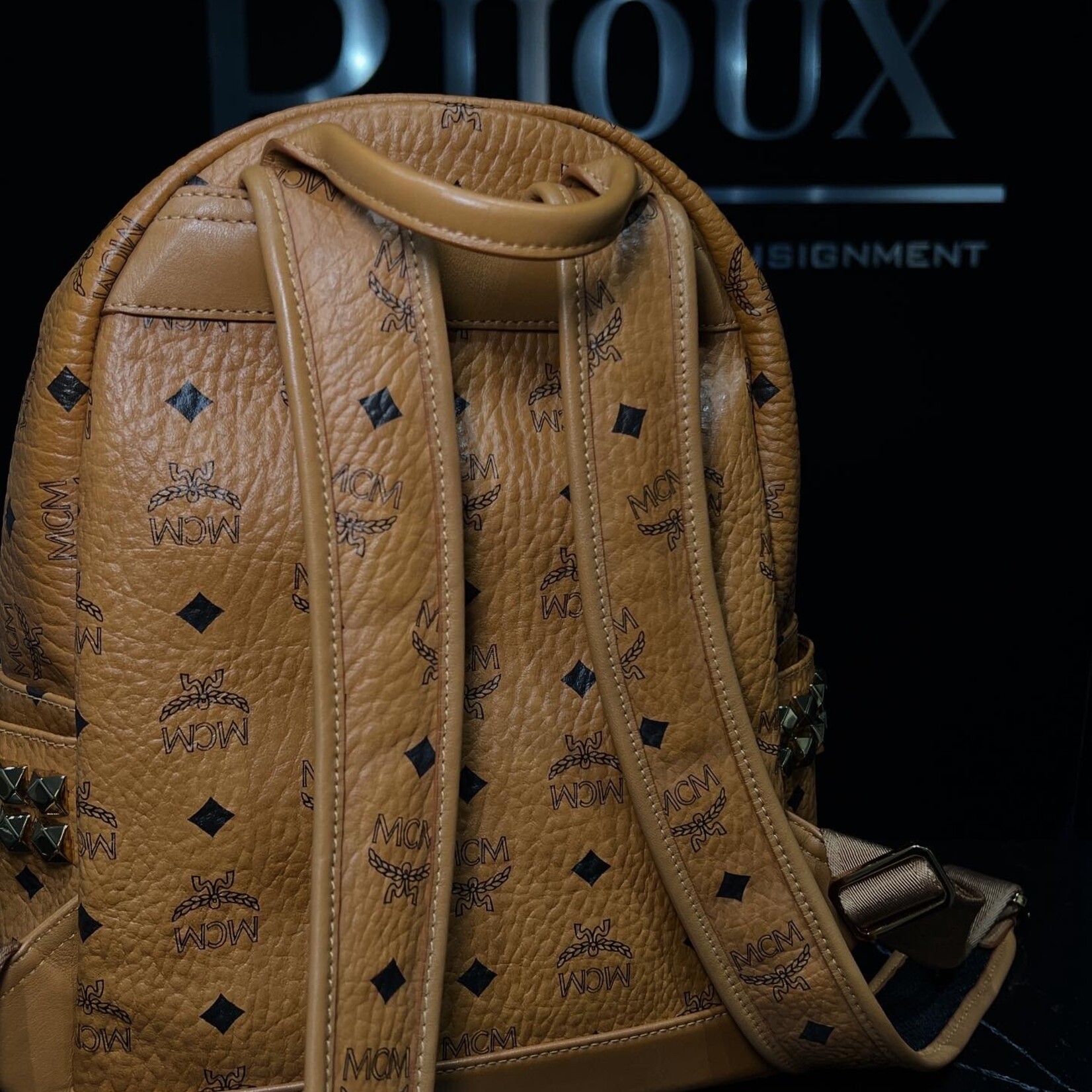 MCM  MCM Small Studded Backpack