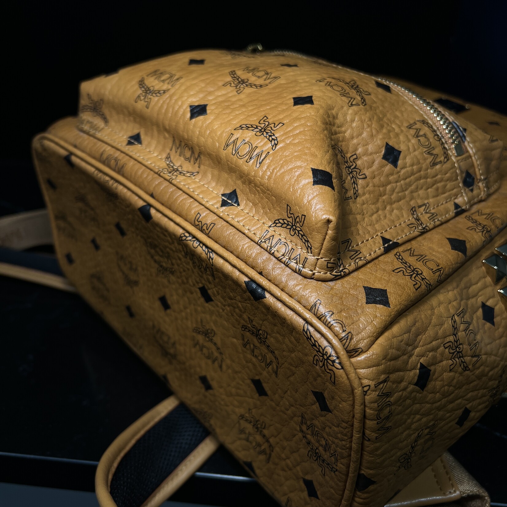 MCM  MCM Small Studded Backpack