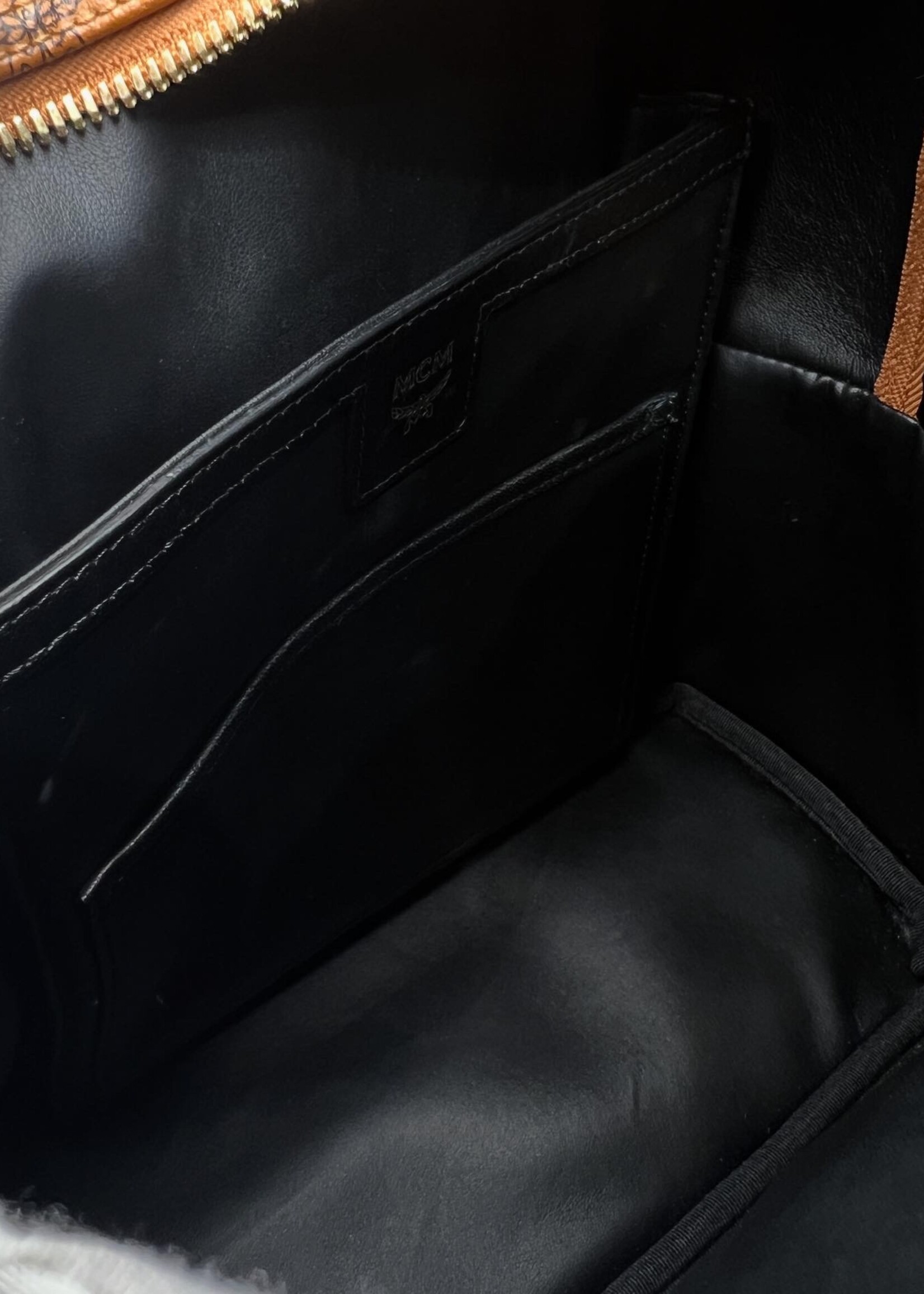 MCM SOLD - MCM Small Studded Backpack