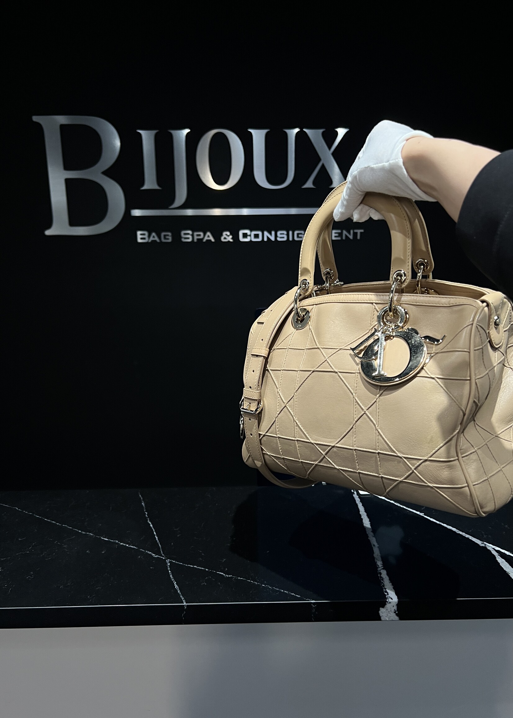 Christian Dior SOLD - Dior Granville Polochon Beige