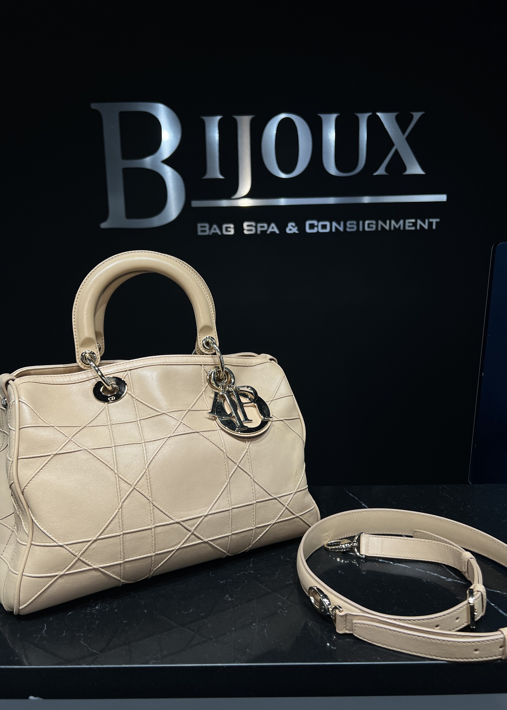 Christian Dior SOLD - Dior Granville Polochon Beige