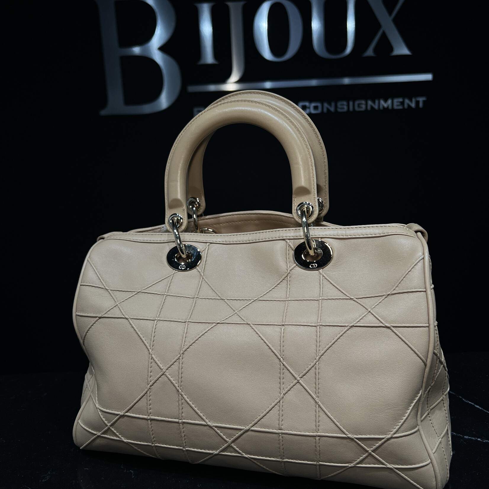 Christian Dior Dior Granville Polochon Beige