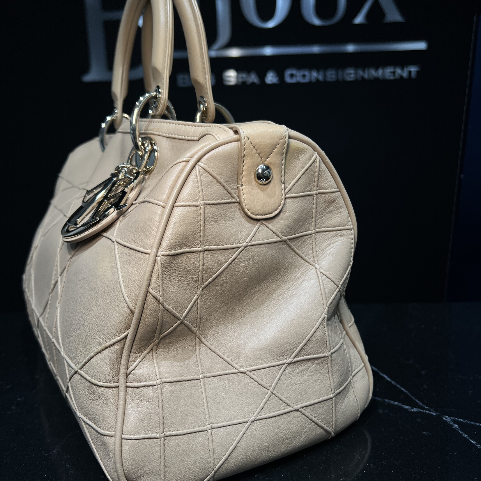 Christian Dior Dior Granville Polochon Beige