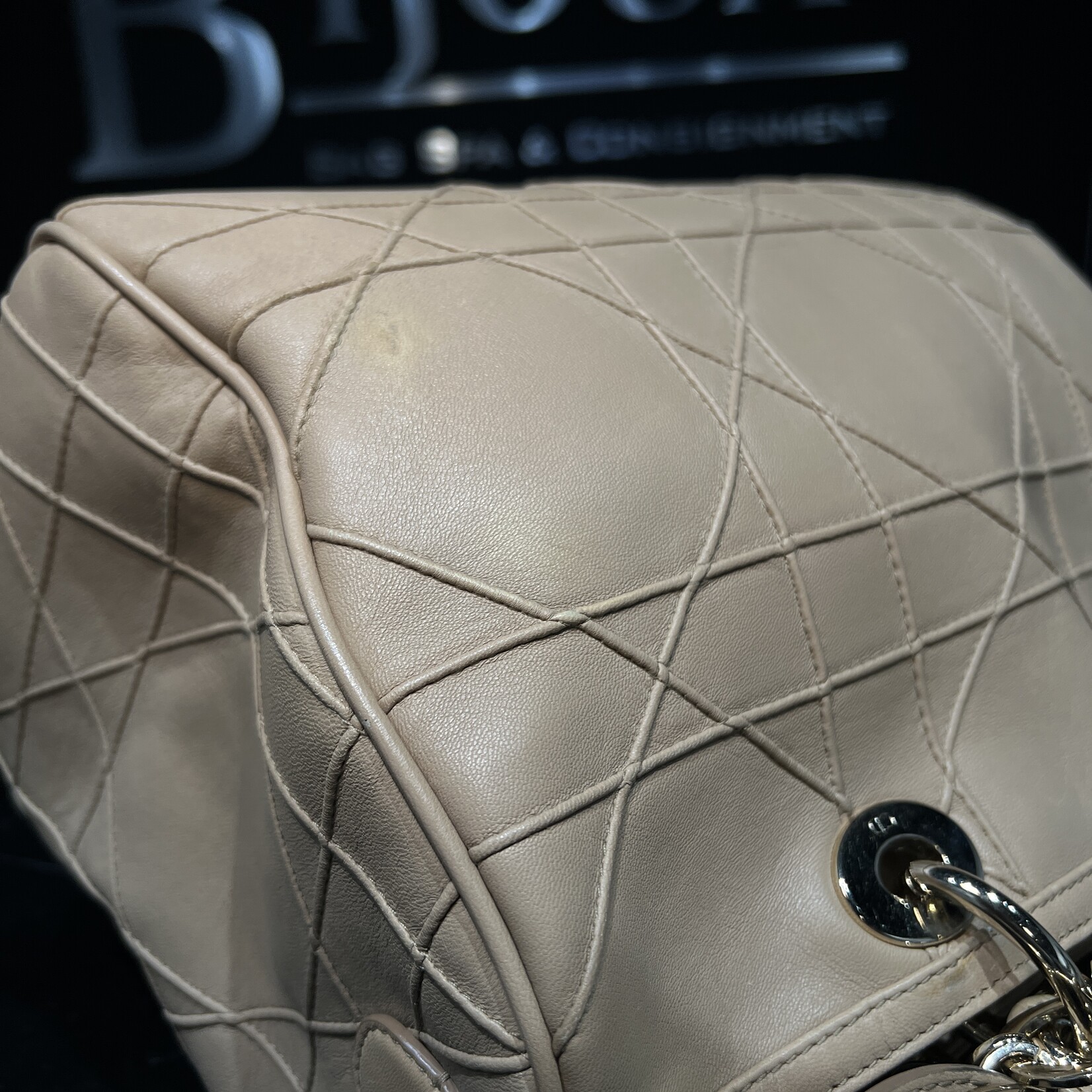 Christian Dior Dior Granville Polochon Beige