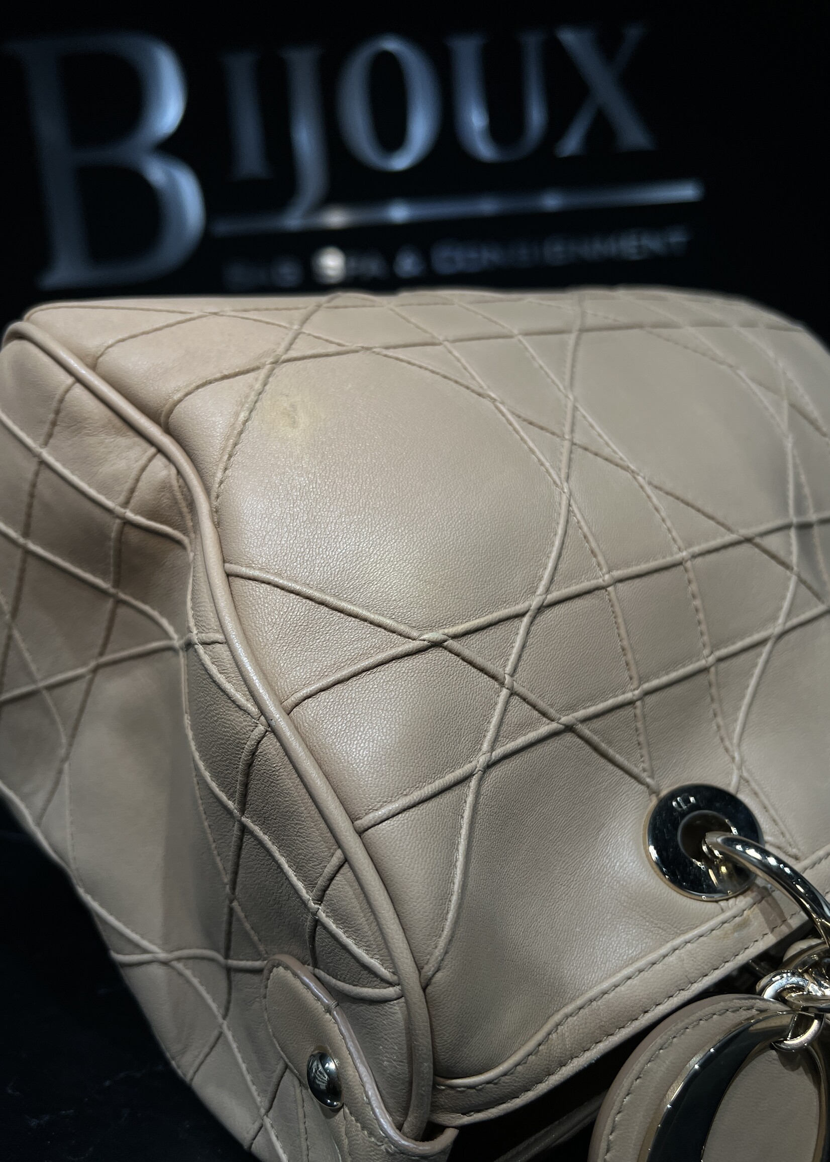 Christian Dior SOLD - Dior Granville Polochon Beige