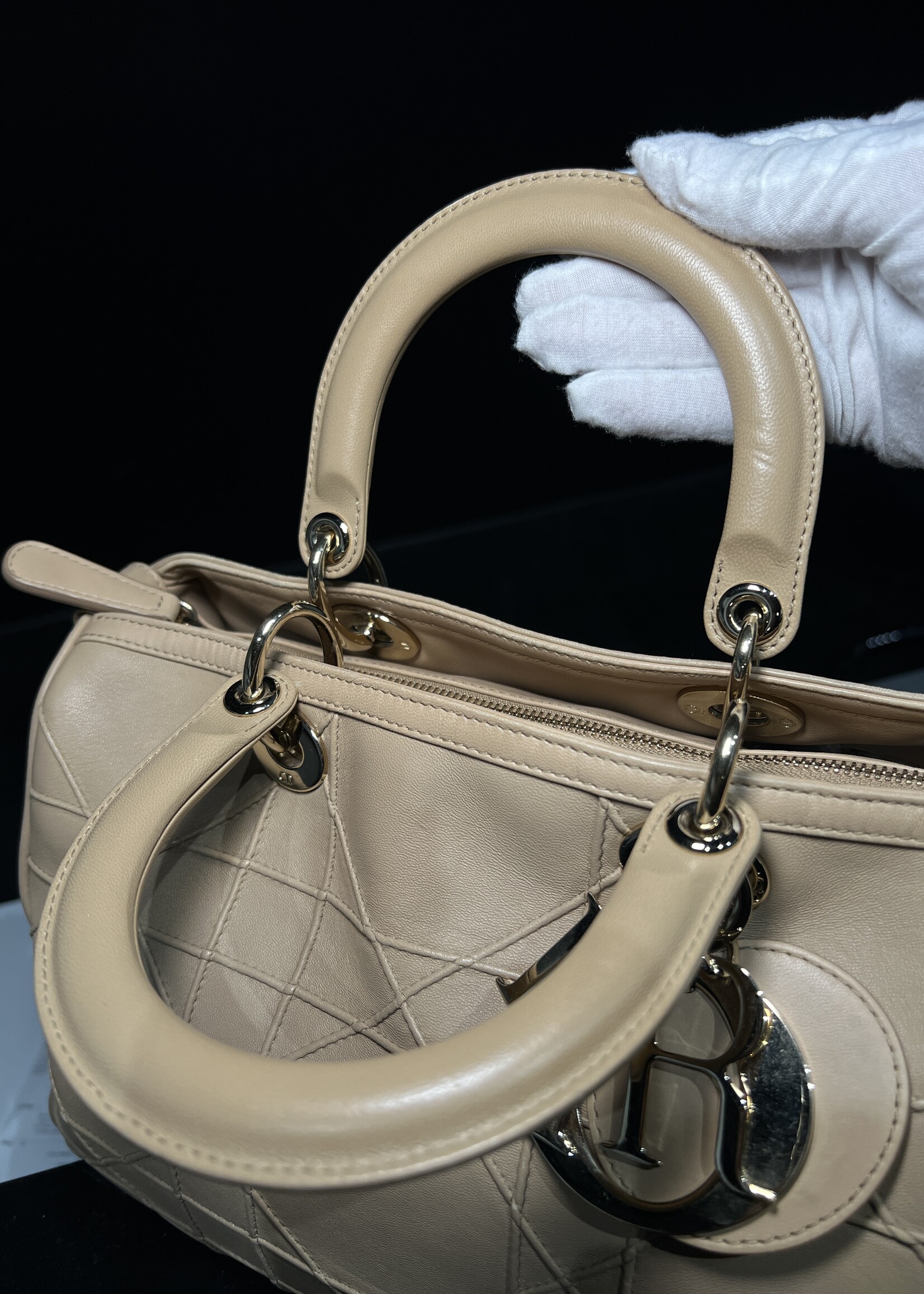 Christian Dior SOLD - Dior Granville Polochon Beige