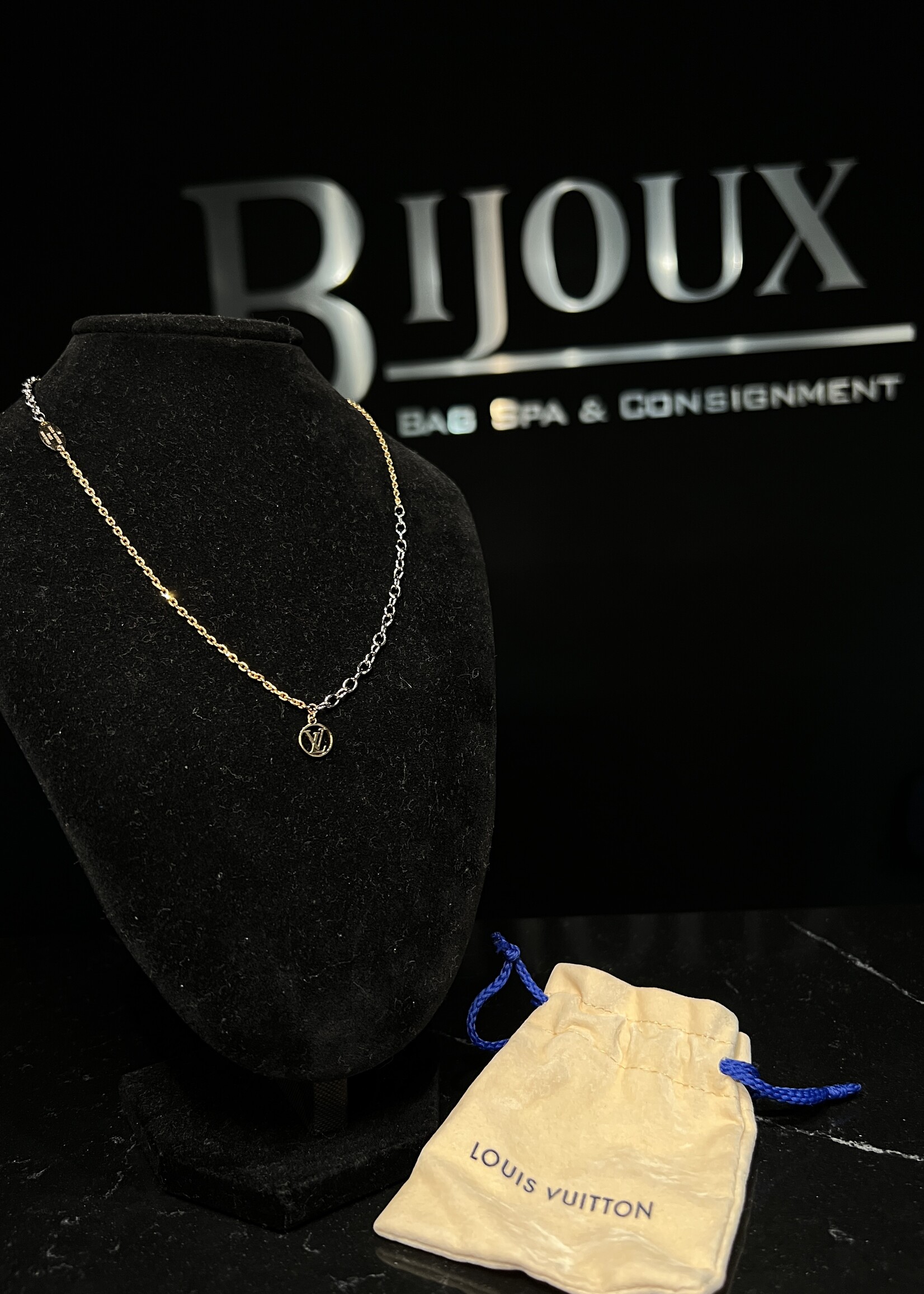 Louis Vuitton SOLD - Louis Vuitton Logomania Necklace