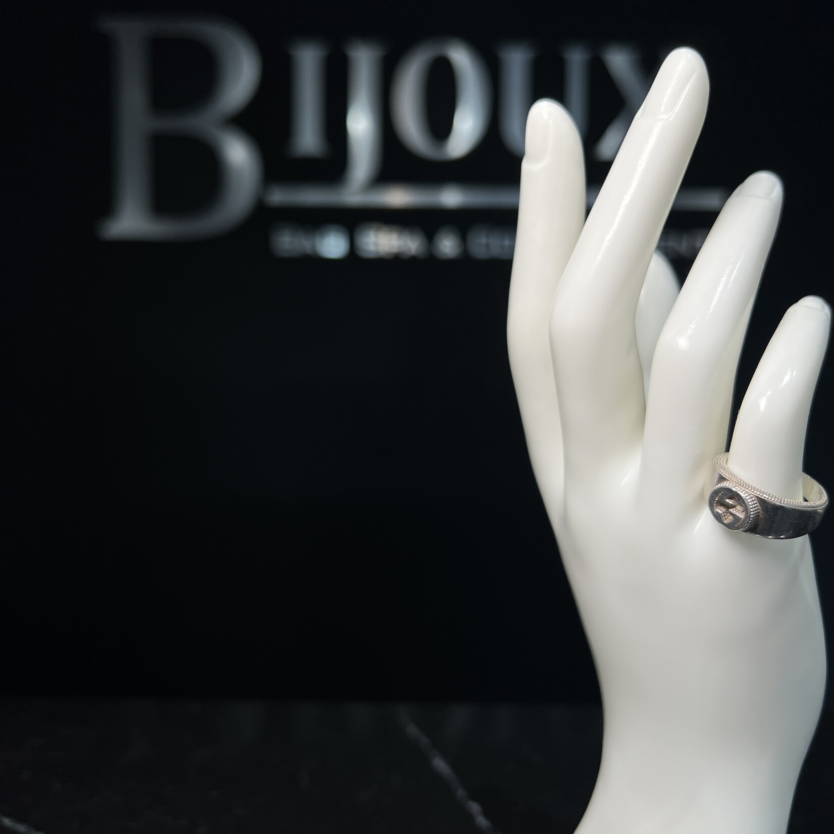 Gucci Gucci Interlocking Silver Ring