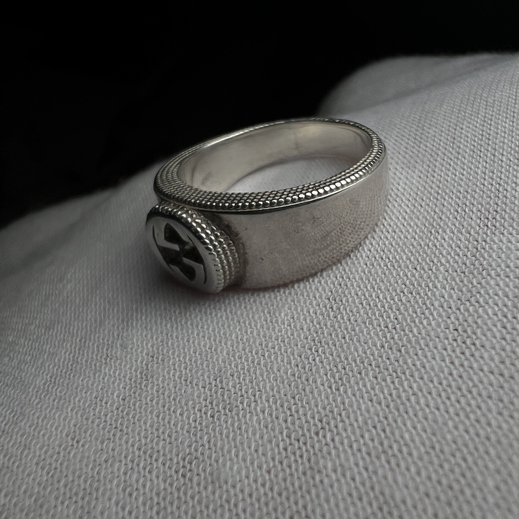 Gucci Gucci Interlocking Silver Ring