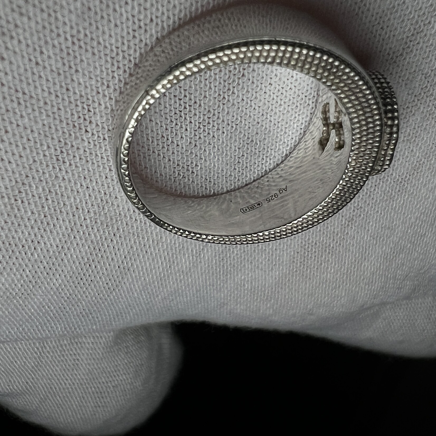 Gucci Gucci Interlocking Silver Ring