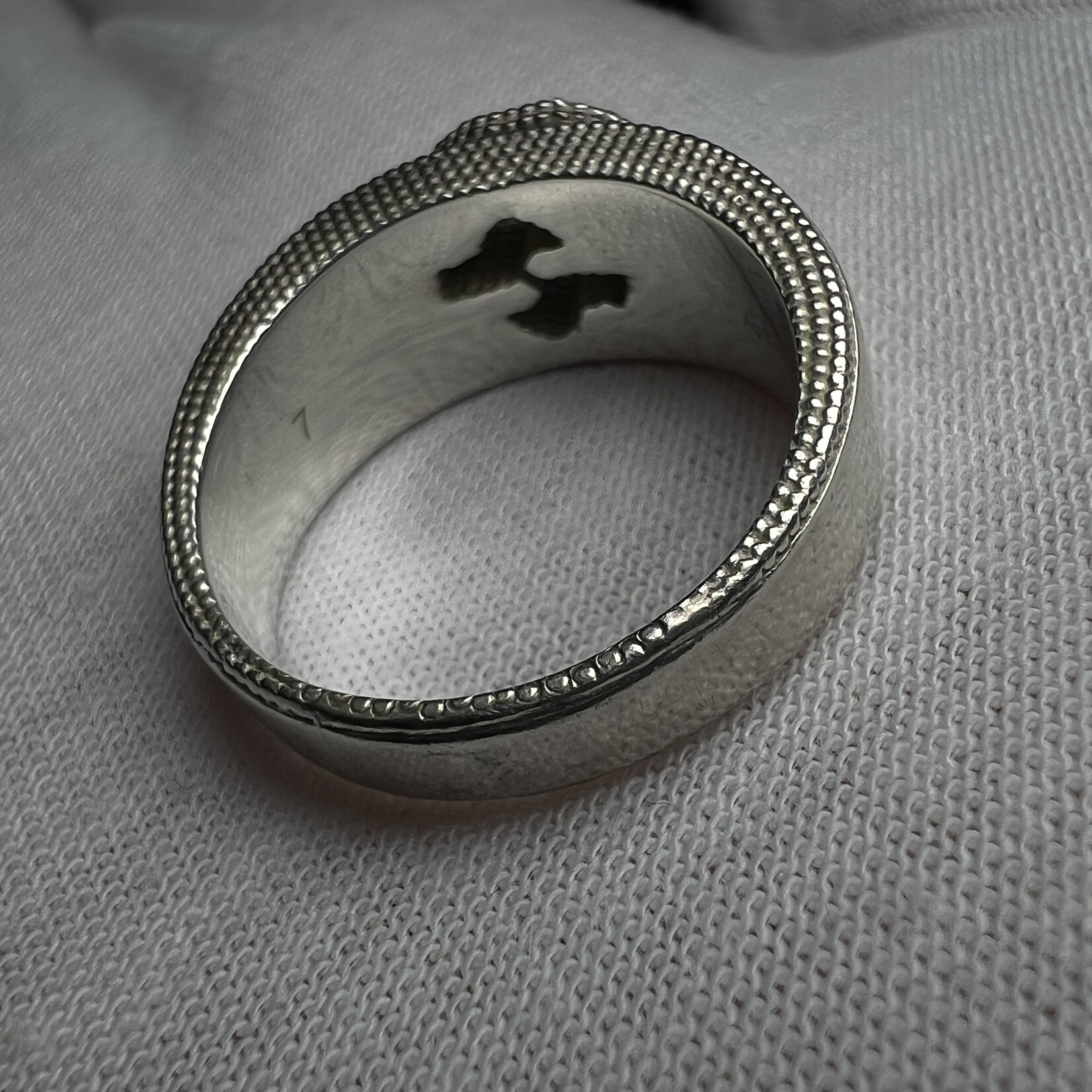 Gucci Gucci Interlocking Silver Ring