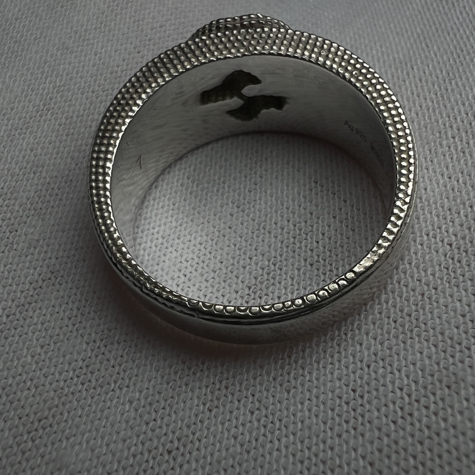 Gucci Gucci Interlocking Silver Ring
