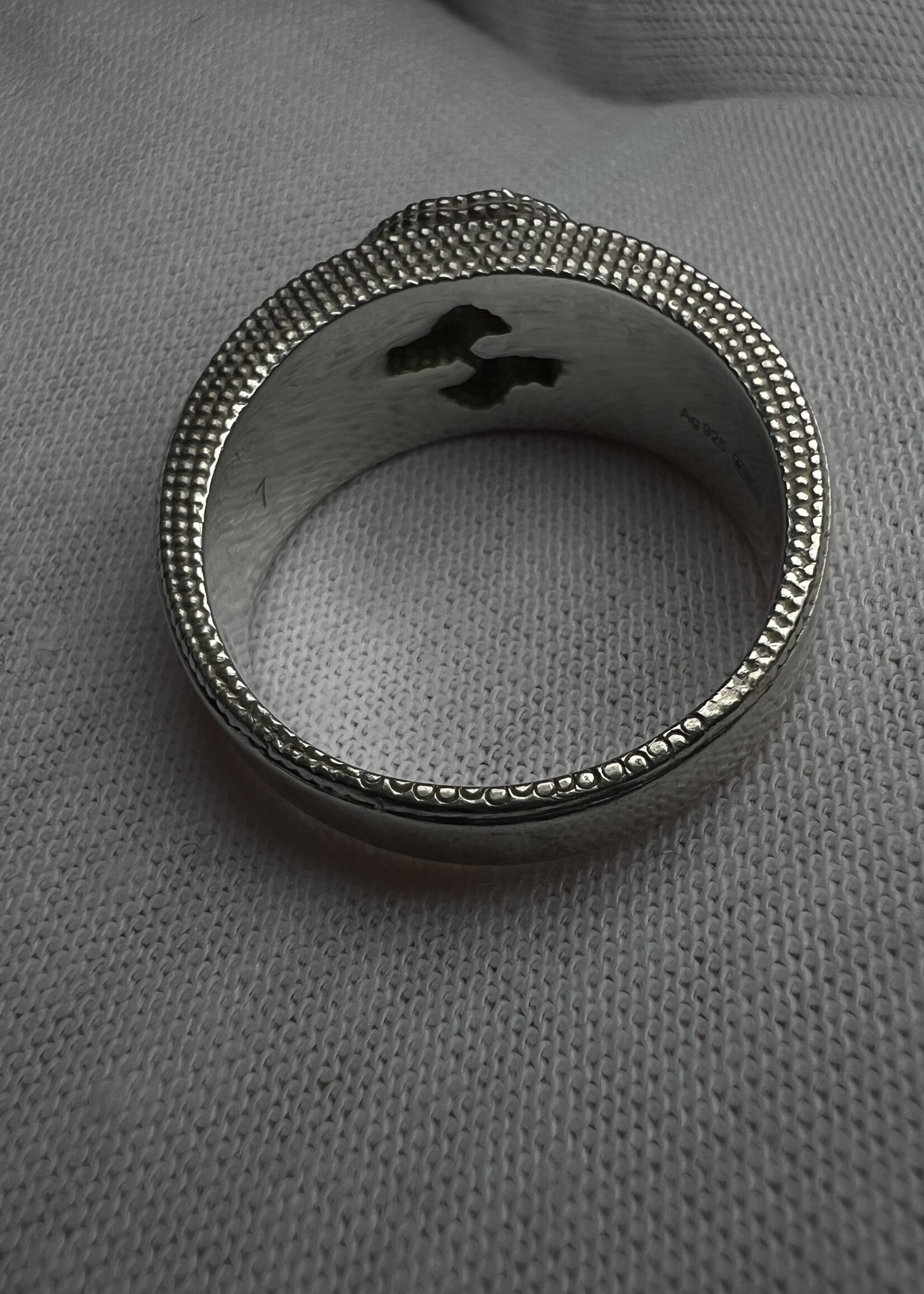 Gucci Gucci Interlocking Silver Ring