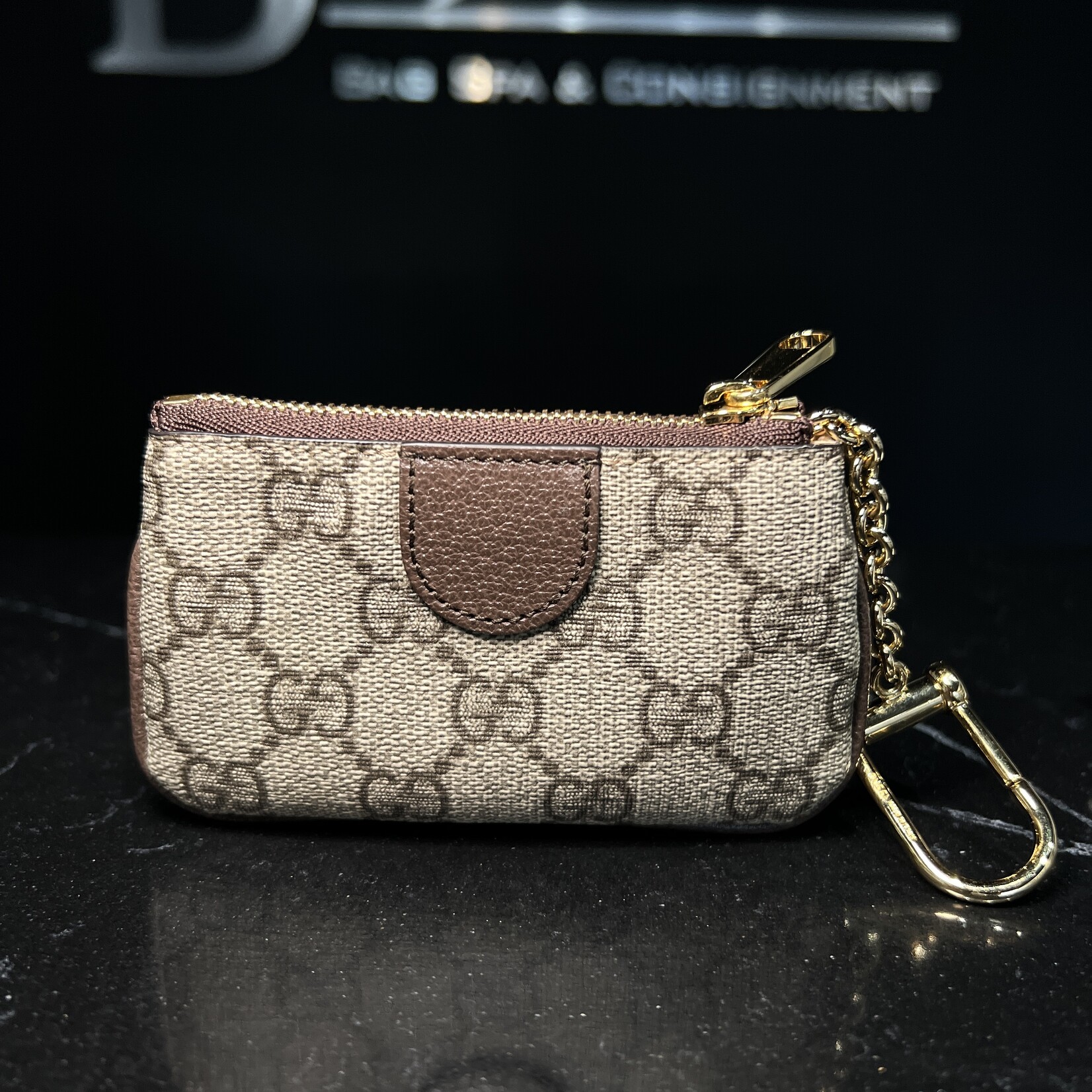 Gucci Gucci Zip Key Pouch