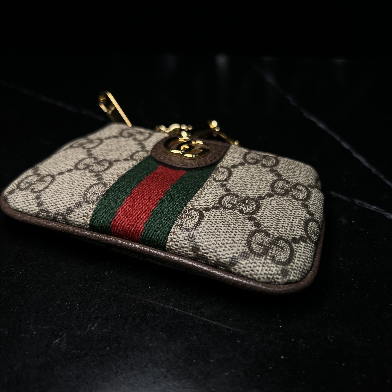 Gucci Gucci Zip Key Pouch