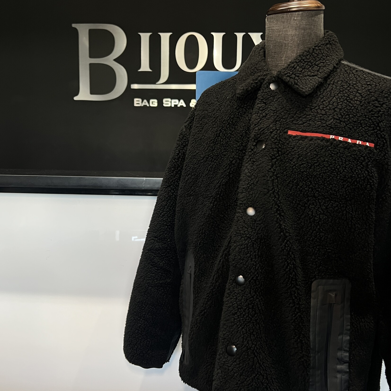 Prada Prada Cotton Fleece Jacket