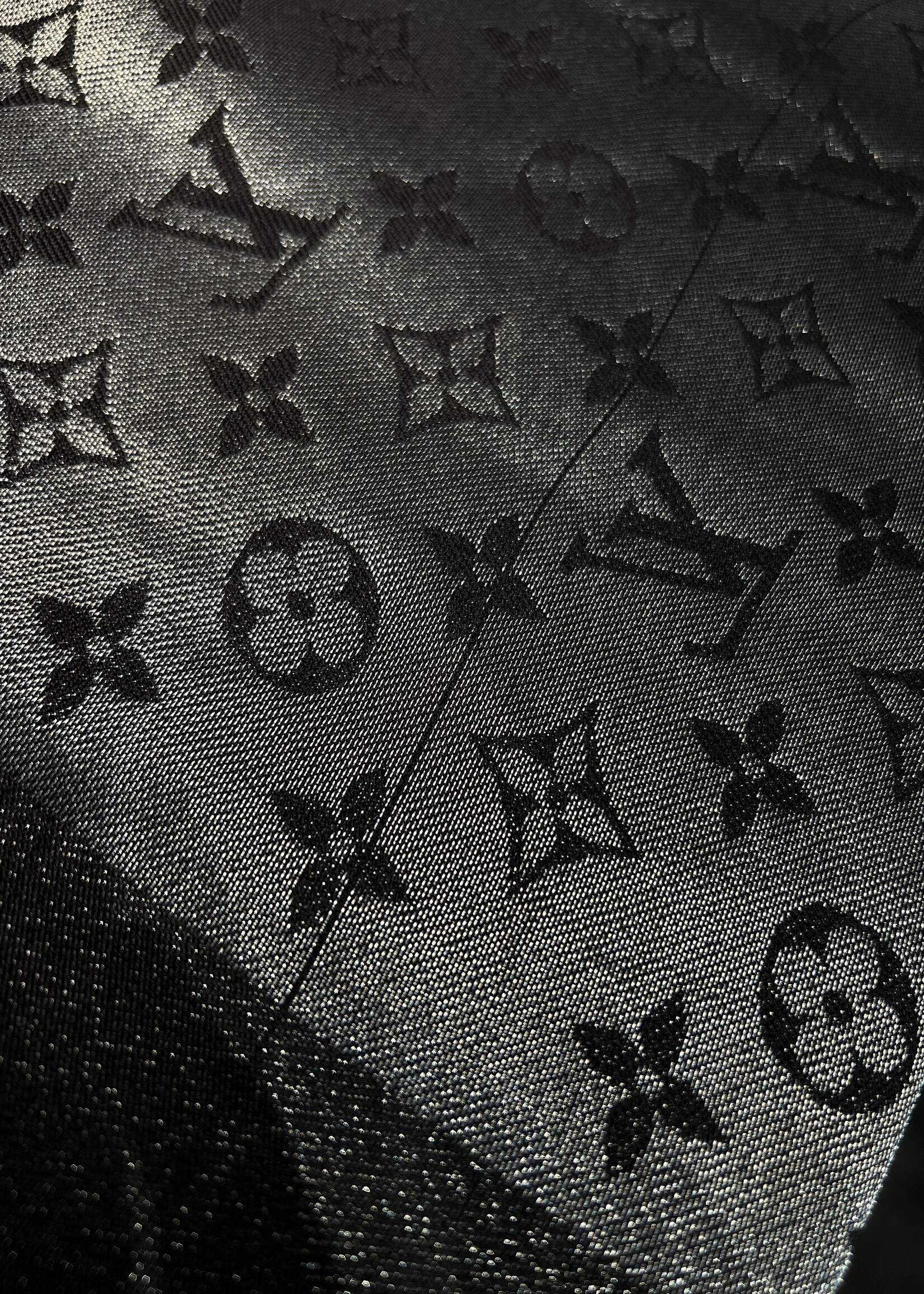 Louis Vuitton SOLD- Louis Vuitton Monogram Metallic Shawl