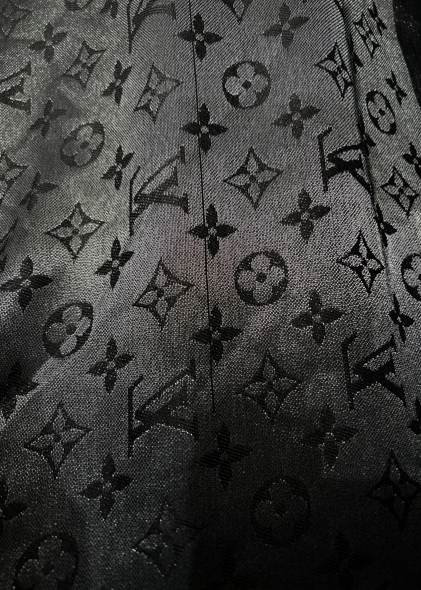 Louis Vuitton SOLD- Louis Vuitton Monogram Metallic Shawl