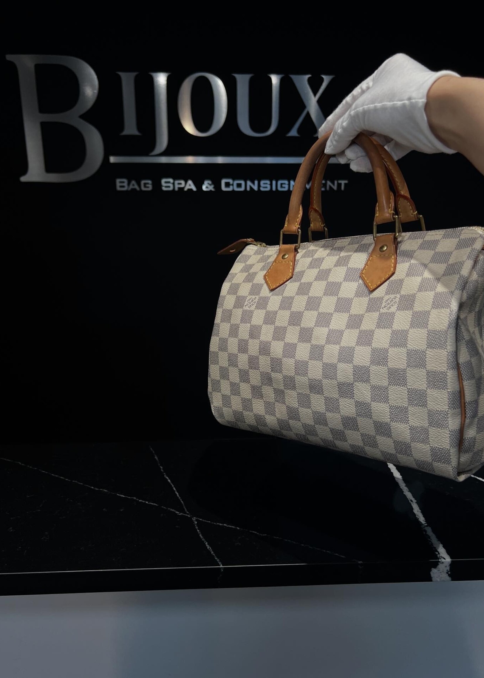 Louis Vuitton SOLD- Louis Vuitton Speedy Damier Azur30