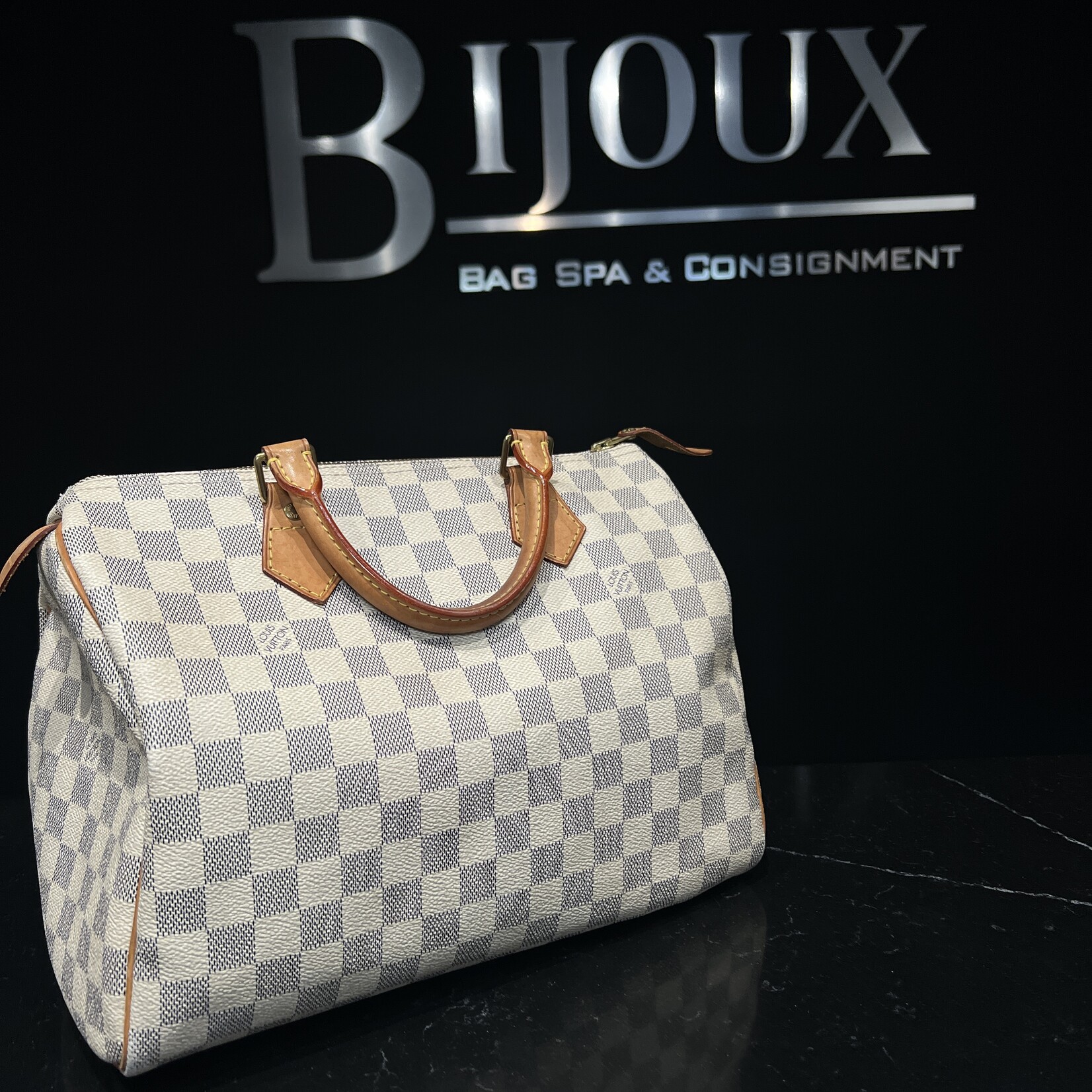 Louis Vuitton SOLD- Louis Vuitton Speedy Damier Azur30