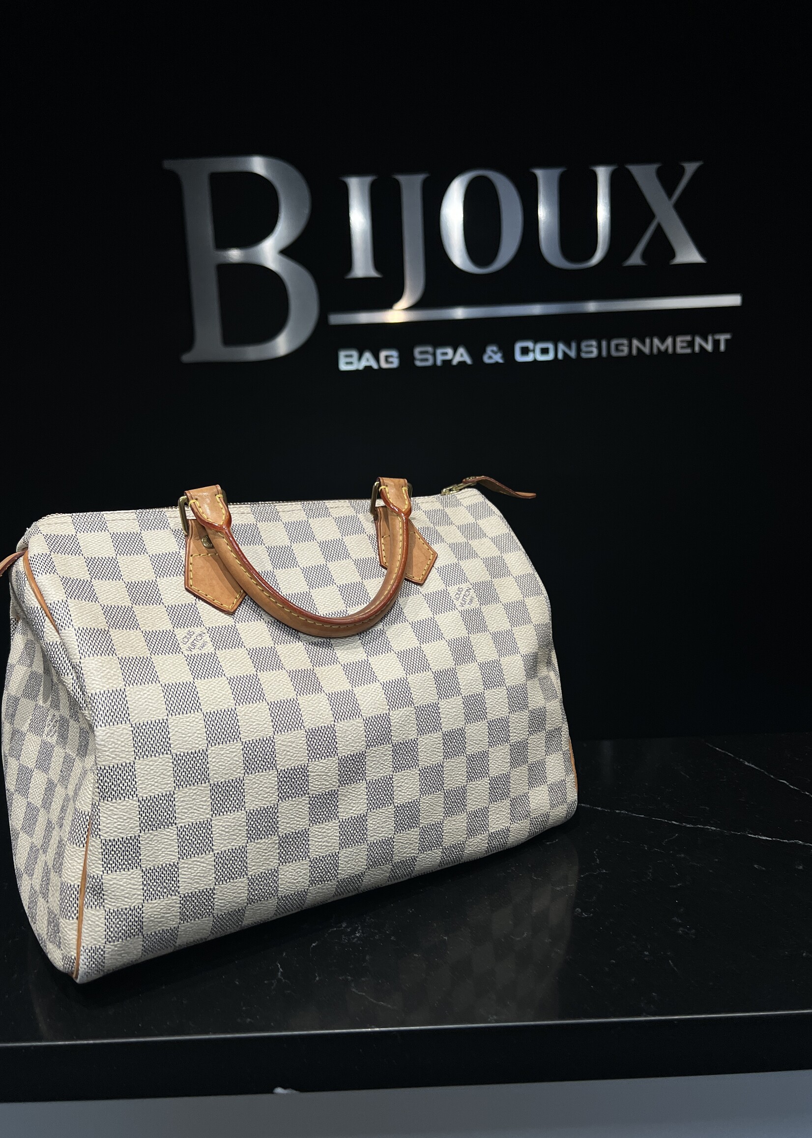 Louis Vuitton SOLD- Louis Vuitton Speedy Damier Azur30