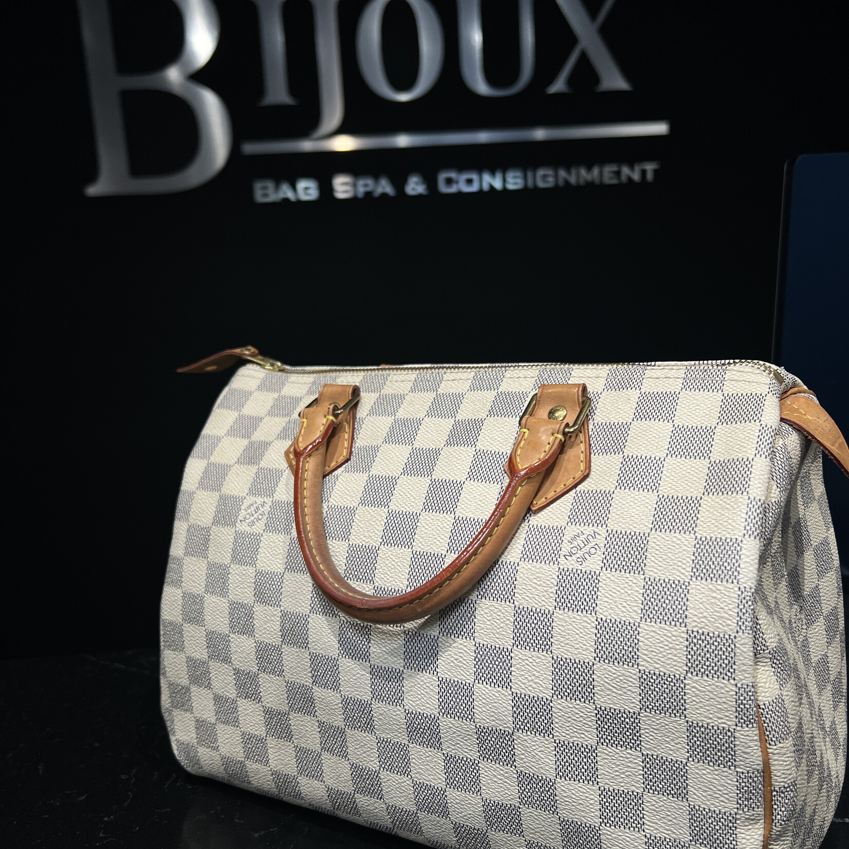 Louis Vuitton SOLD- Louis Vuitton Speedy Damier Azur30
