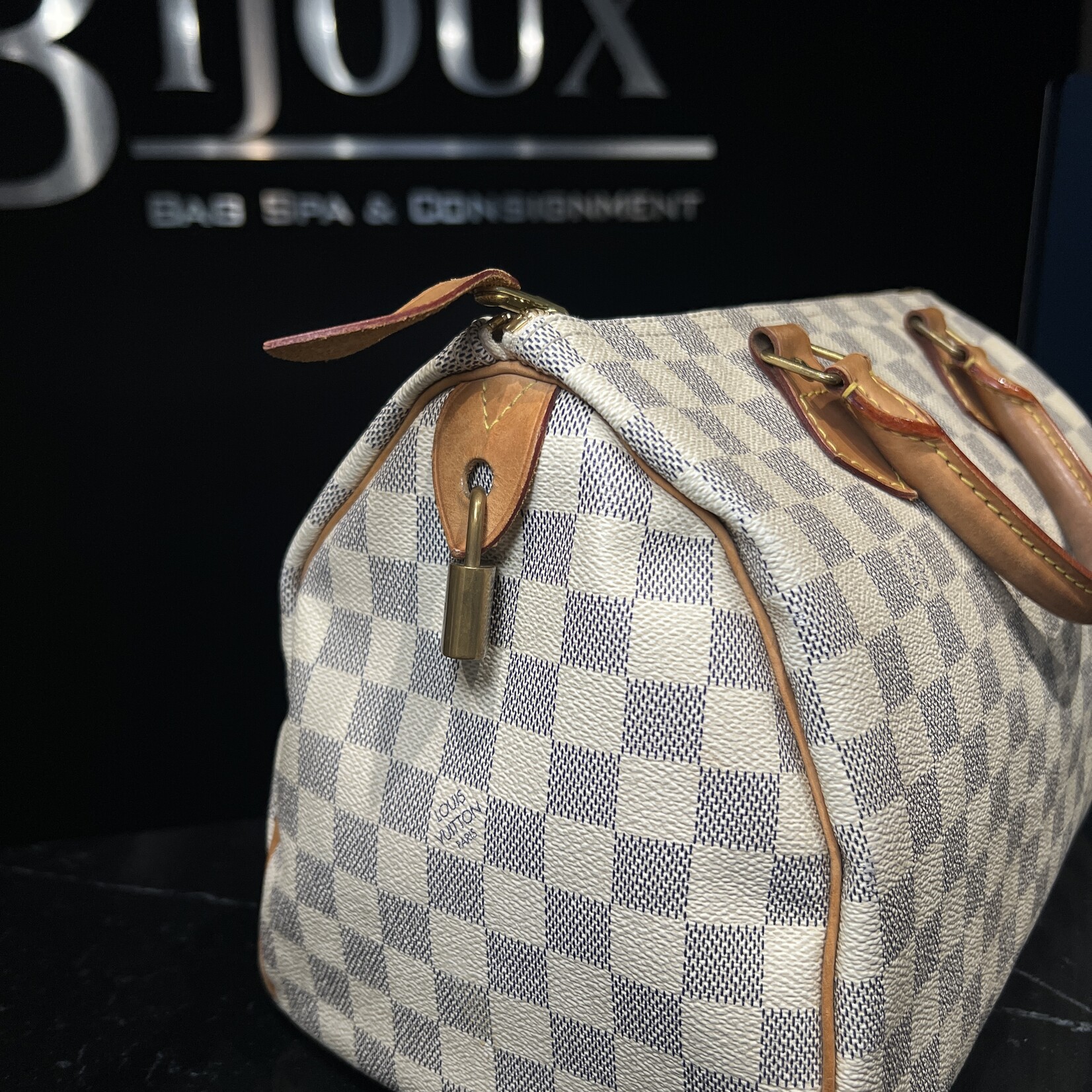 Louis Vuitton SOLD- Louis Vuitton Speedy Damier Azur30