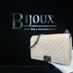 Chanel Chanel Old Medium Chevron Boy Bag