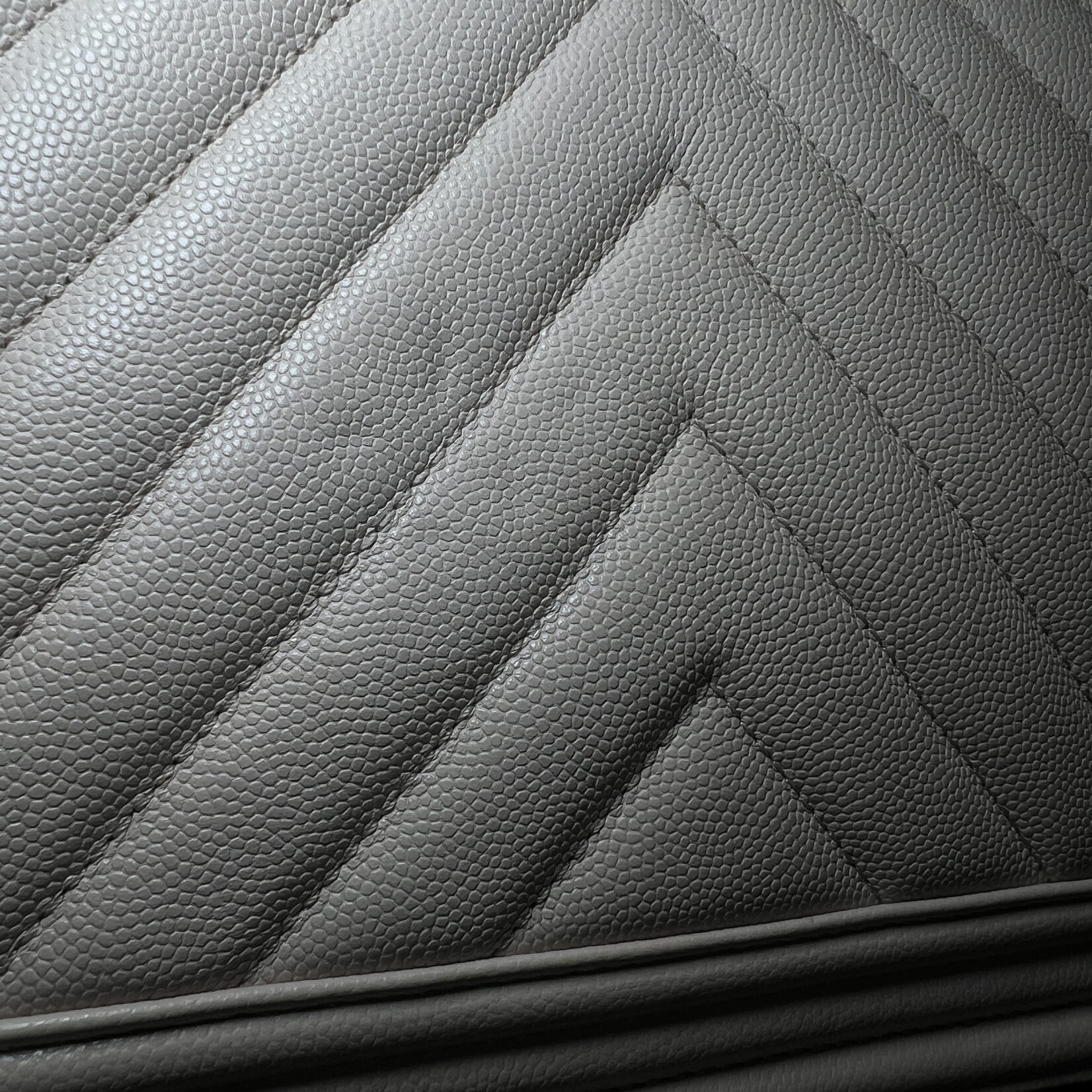 Chanel Chanel Old Medium Chevron Boy Bag