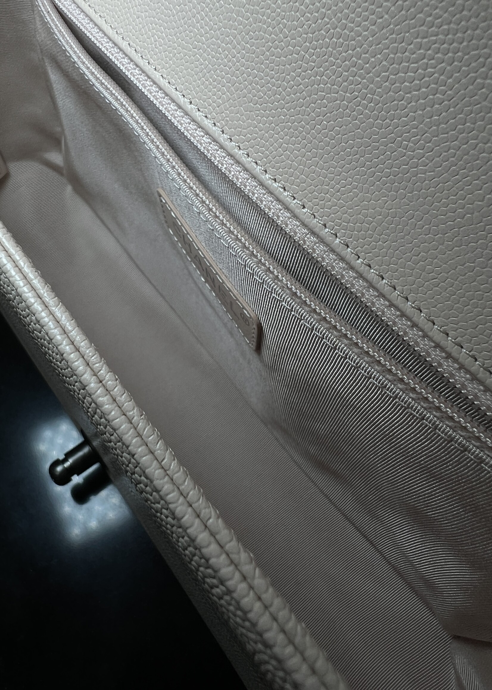 Chanel Chanel Old Medium Chevron Boy Bag