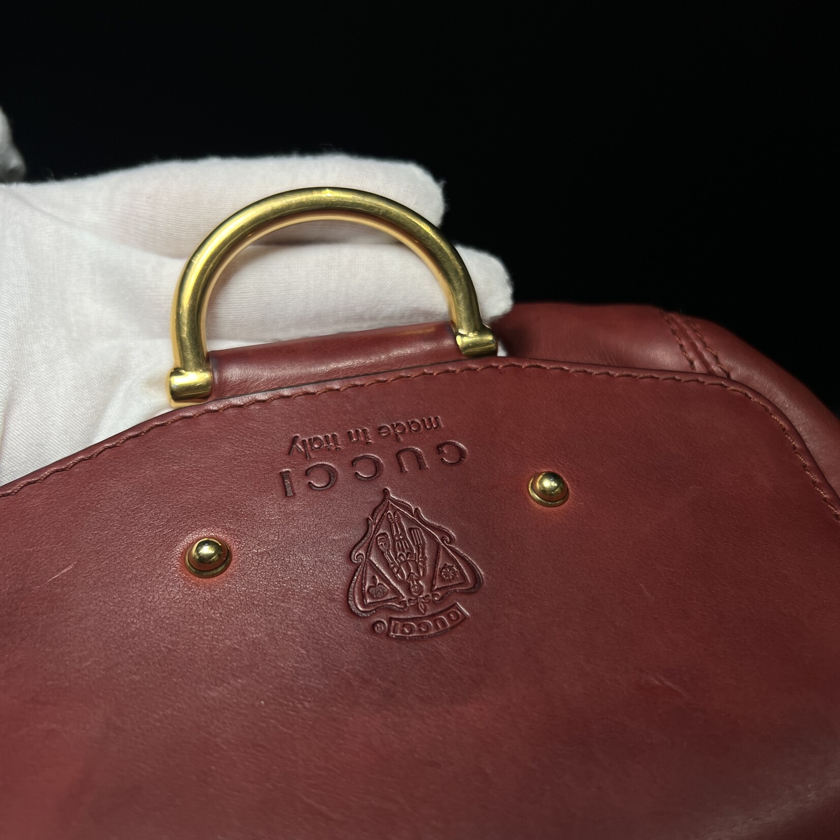 Gucci Gucci Raccoon Tail Small Smilla Chain Bag