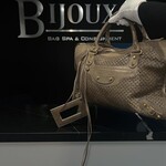 Balenciaga SOLD - Balenciaga Grey Perforated Motocross