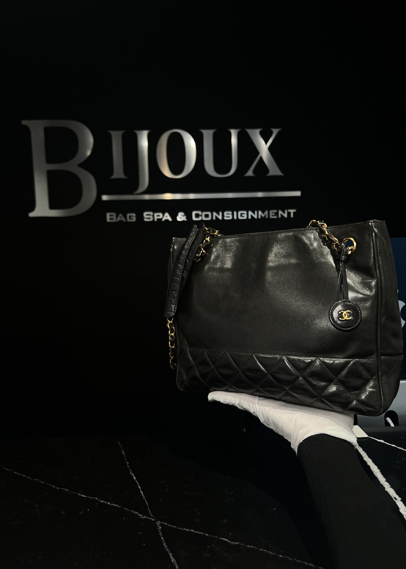 Chanel Chanel Quilted Vintage Lambskin Shoulder