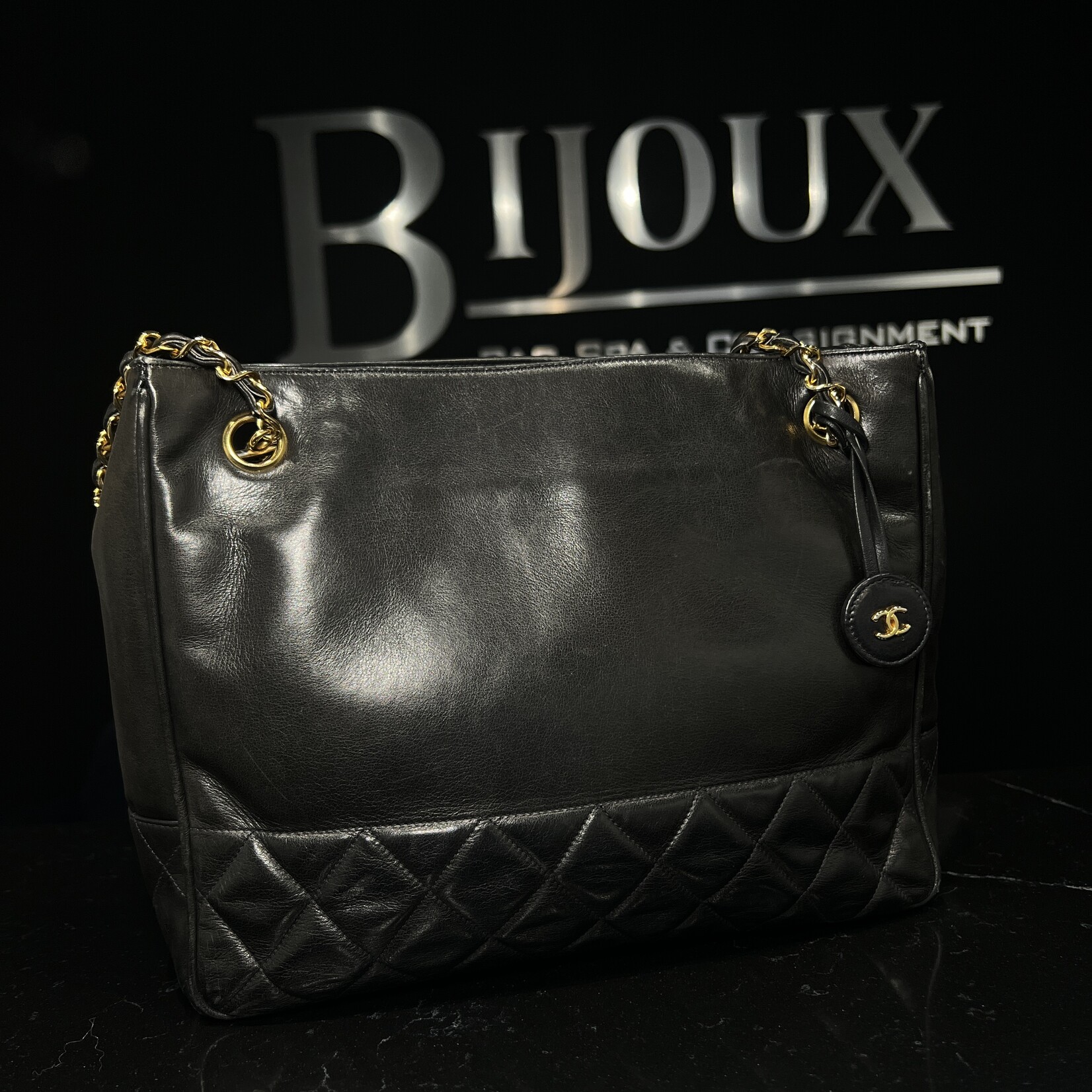 Chanel Chanel Quilted Vintage Lambskin Shoulder