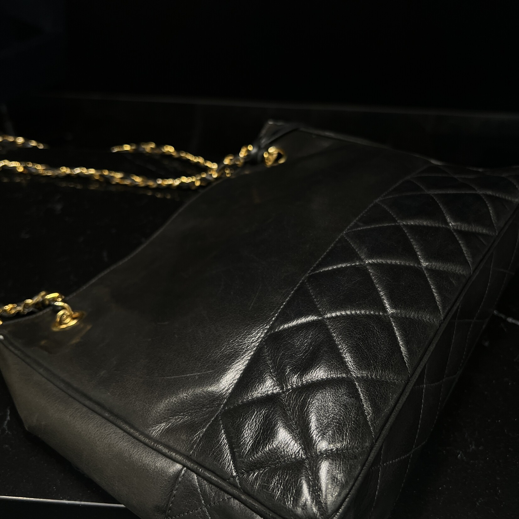 Chanel Chanel Quilted Vintage Lambskin Shoulder