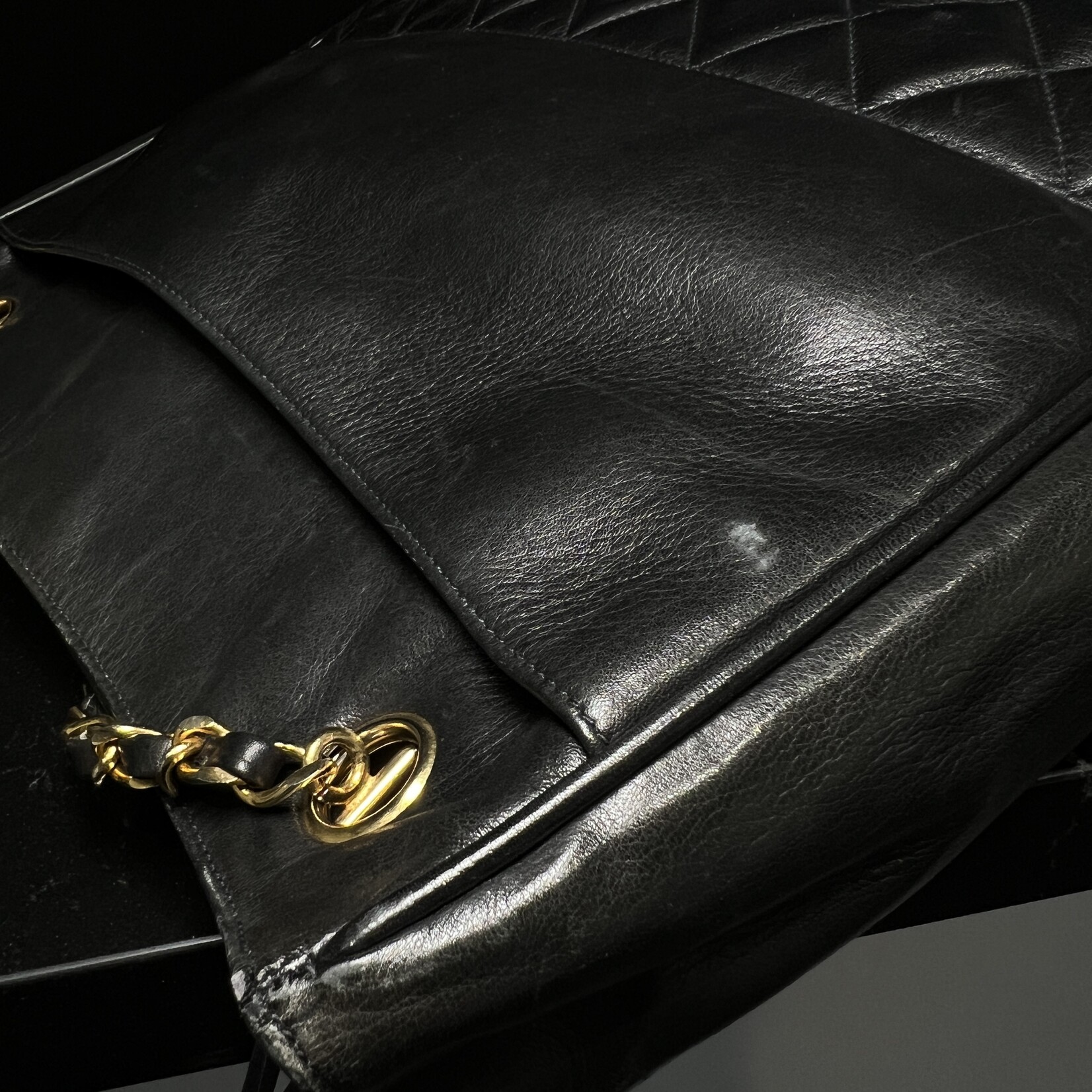 Chanel Chanel Quilted Vintage Lambskin Shoulder
