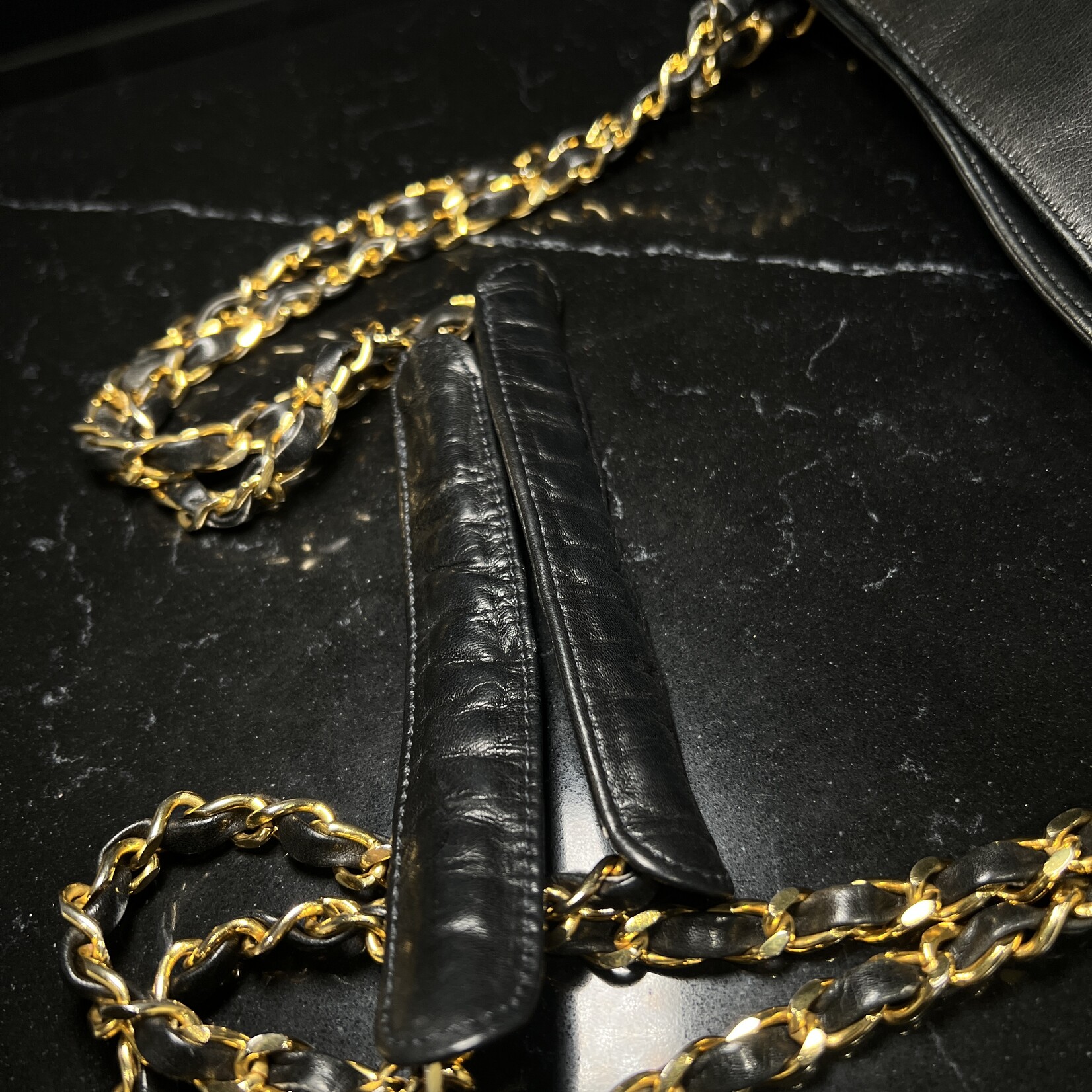 Chanel Chanel Quilted Vintage Lambskin Shoulder