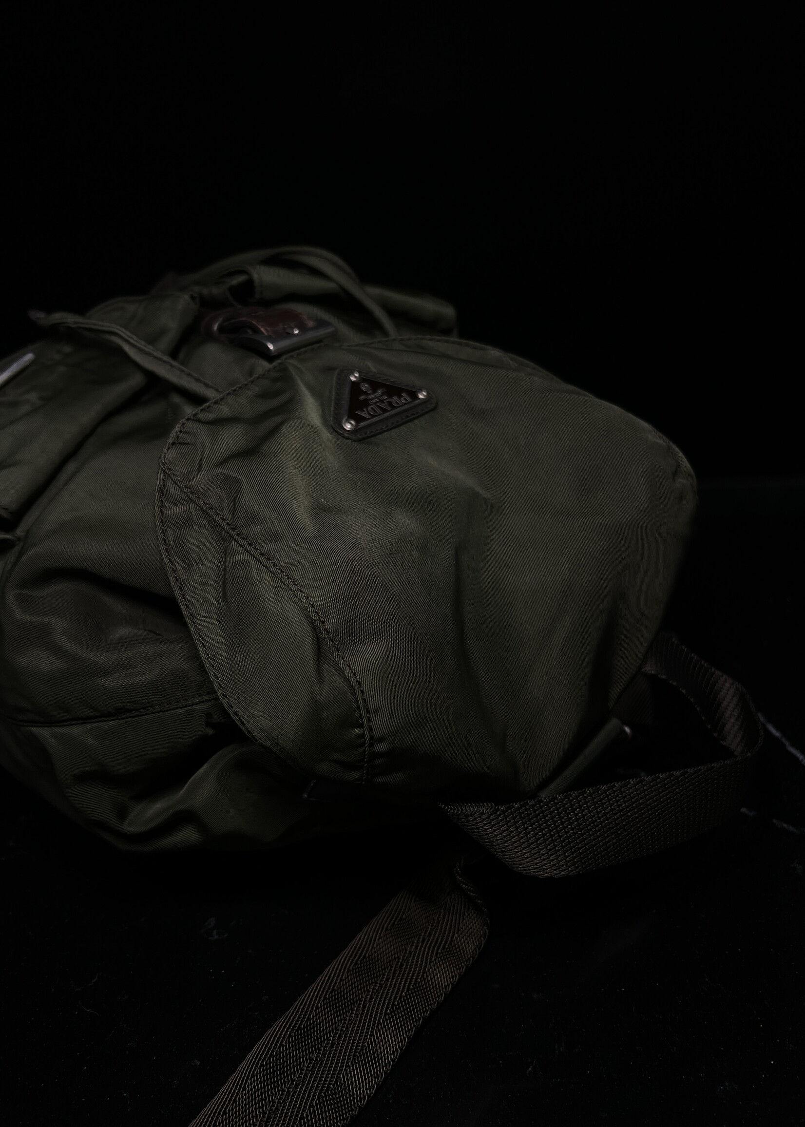 Prada SOLD - Prada Nylon Vela Small Backpack