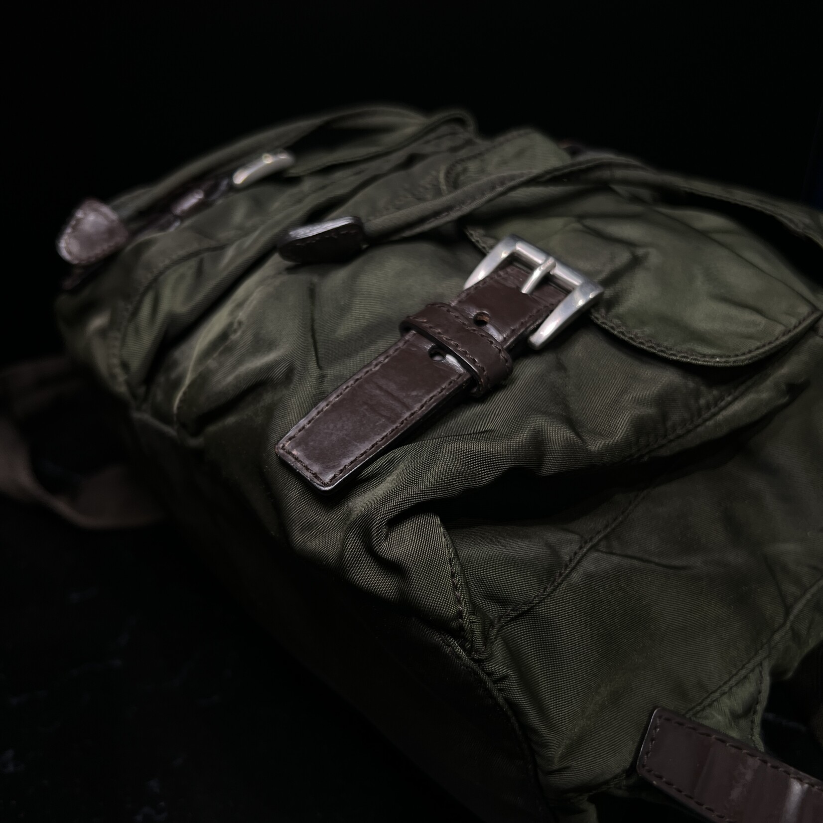 Prada SOLD - Prada Nylon Vela Small Backpack