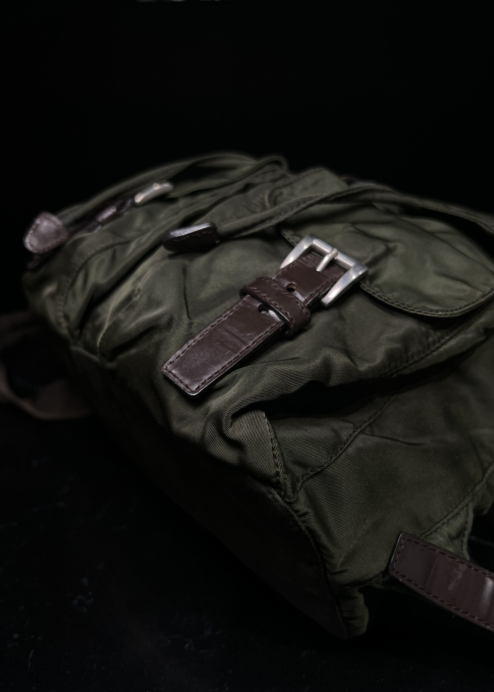 Prada SOLD - Prada Nylon Vela Small Backpack