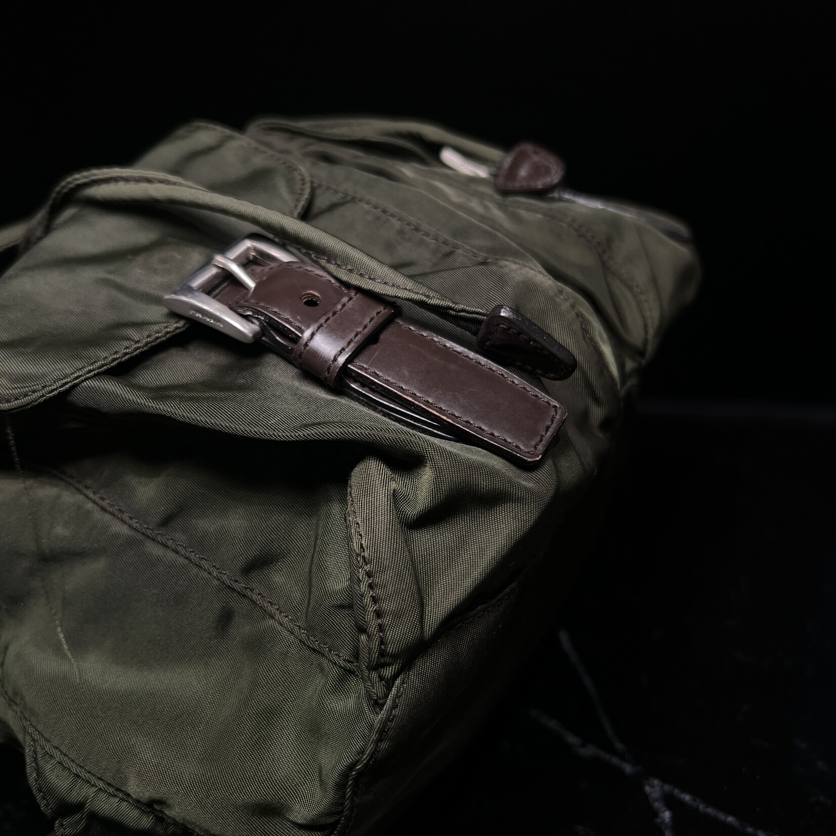 Prada SOLD - Prada Nylon Vela Small Backpack