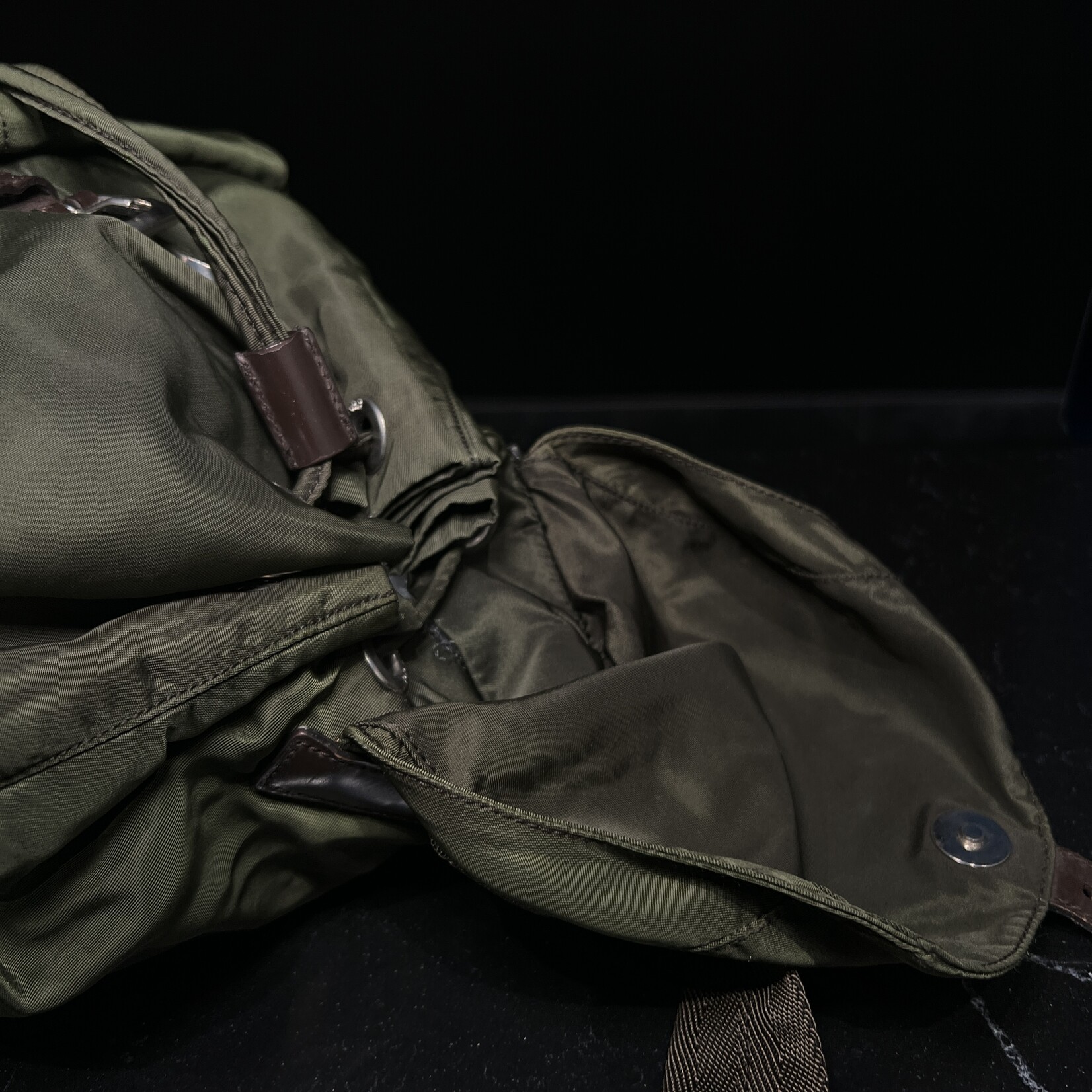 Prada SOLD - Prada Nylon Vela Small Backpack