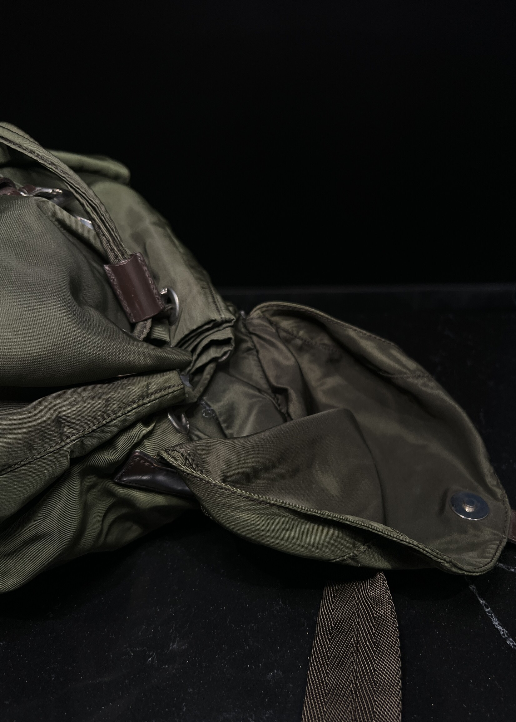 Prada SOLD - Prada Nylon Vela Small Backpack