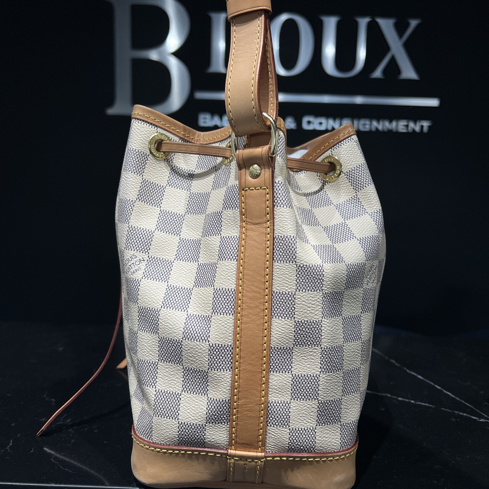 Louis Vuitton Louis Vuitton Sac Noe BB Damier Azur