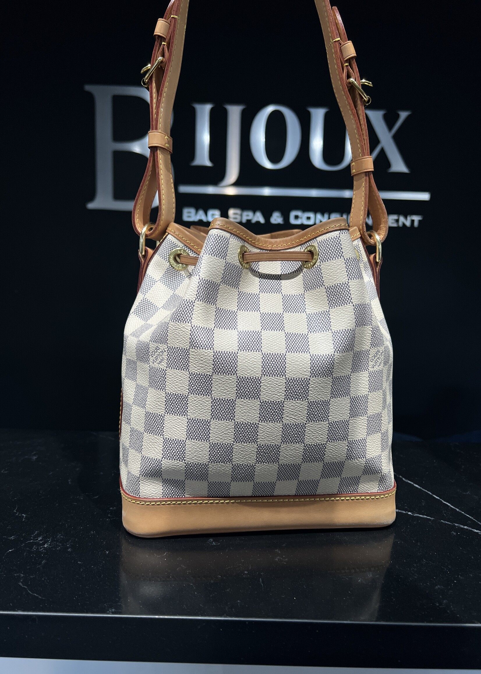 Louis Vuitton Louis Vuitton Sac Noe BB Damier Azur