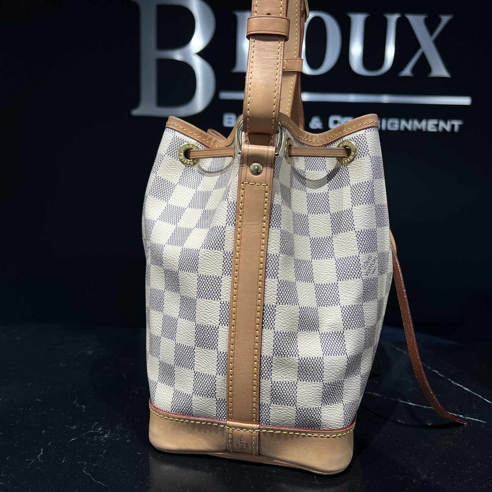 Louis Vuitton Louis Vuitton Sac Noe BB Damier Azur