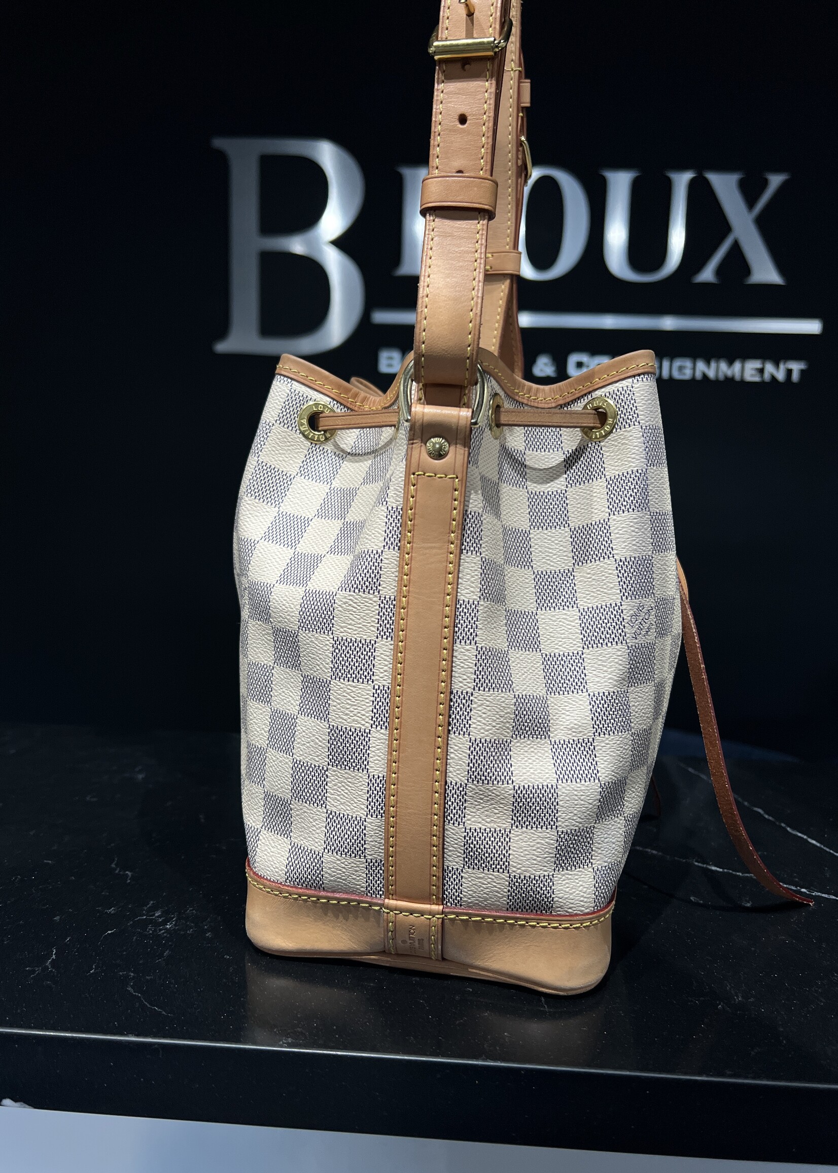 Louis Vuitton Louis Vuitton Sac Noe BB Damier Azur