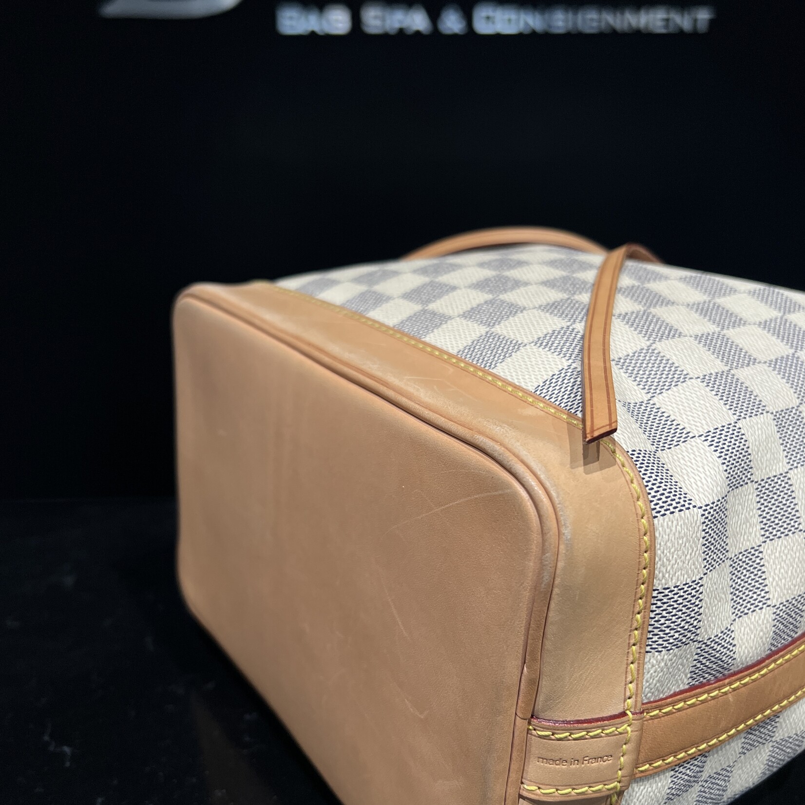 Louis Vuitton Louis Vuitton Sac Noe BB Damier Azur