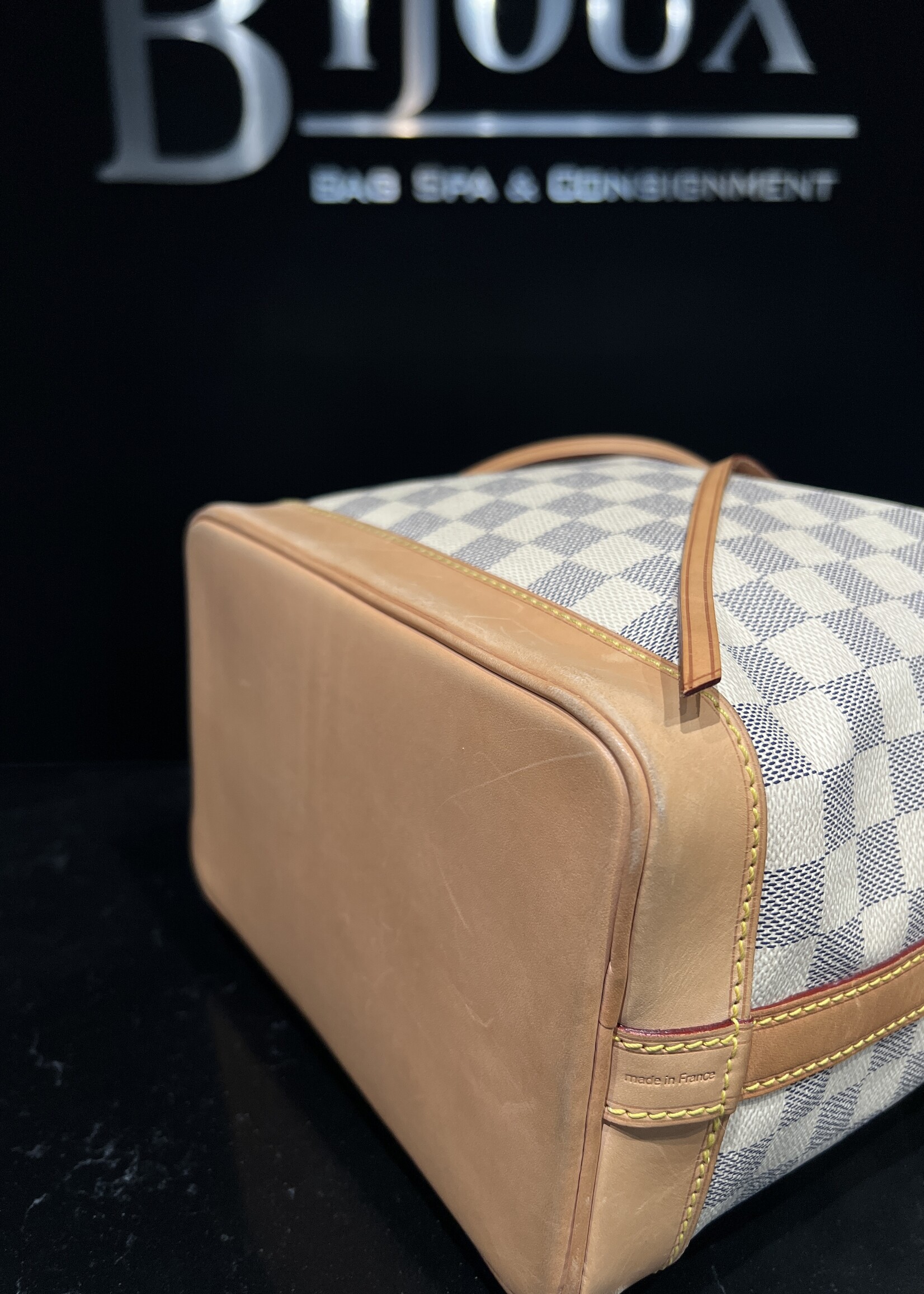 Louis Vuitton Louis Vuitton Sac Noe BB Damier Azur